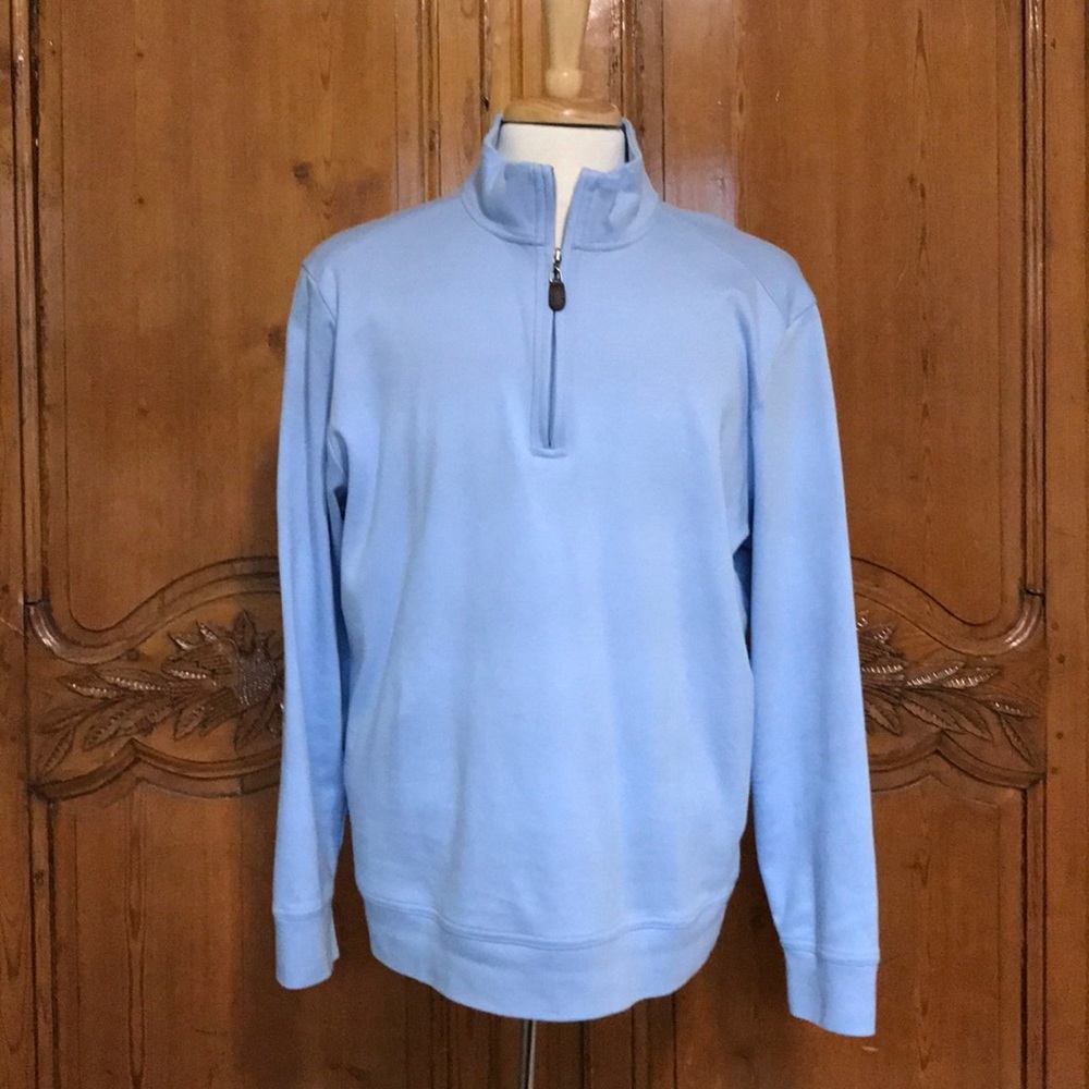 Tommy Bahama Quarter Zip 100% Super Soft Cotton